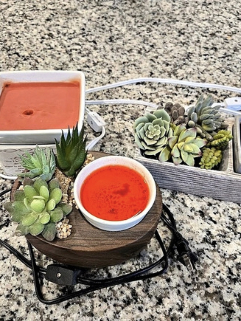 Assorted Scentsy Wax Bars And 3 Wax Warmers